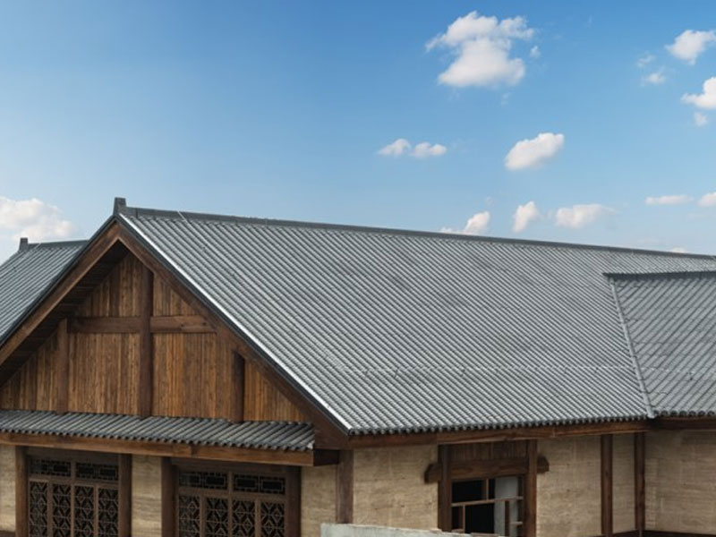 Alüminyum Magnezyum Manganez Hui Stil Antika Metal Çatı Karo