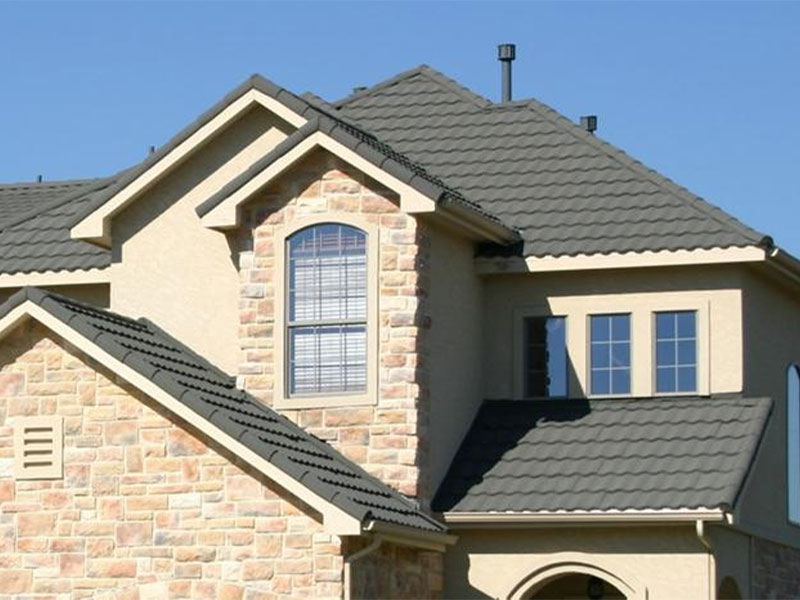 Alüminyum magnezyum manganez tek parçalı antika metal çatı kiremit