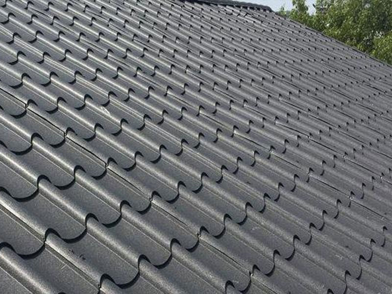 Alüminyum Magnezyum Manganez Tek Parça Bambu Eklem Metal Çatı Fayansları