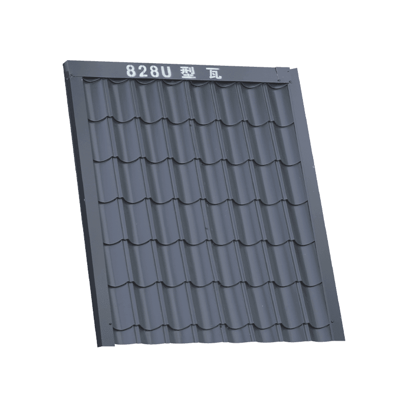 Alüminyum magnezyum manganez tek parçalı antika metal çatı kiremit