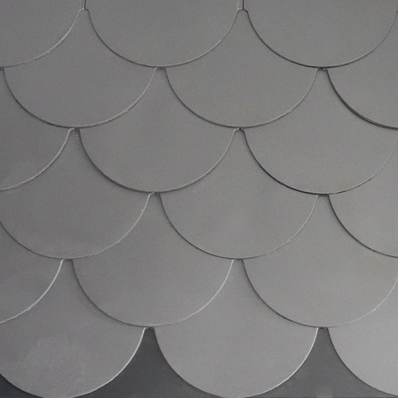 Alüminyum magnezyum manganez kompozit balık ölçeği metal çatı kiremit